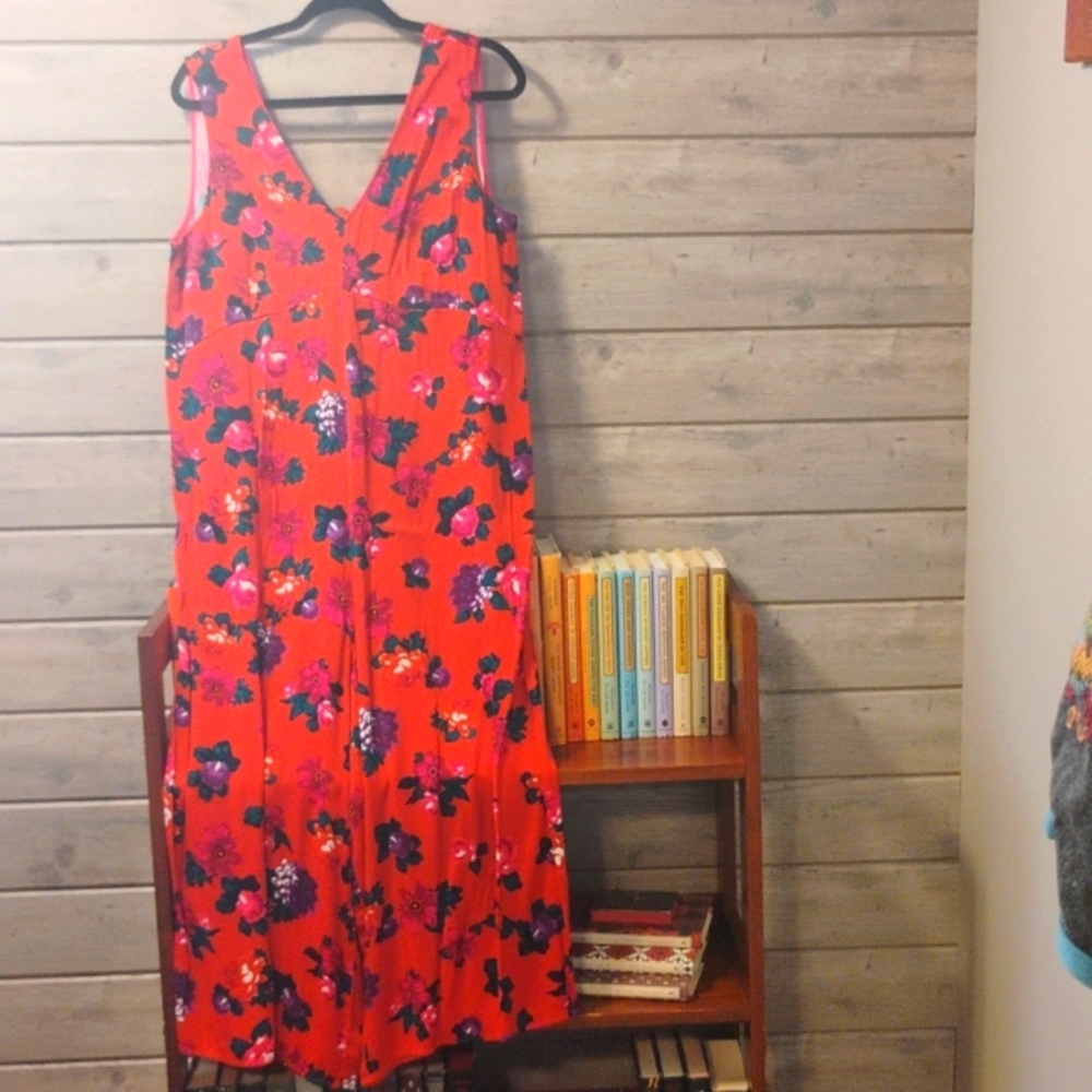 Silky roses Floreat jumpsuit